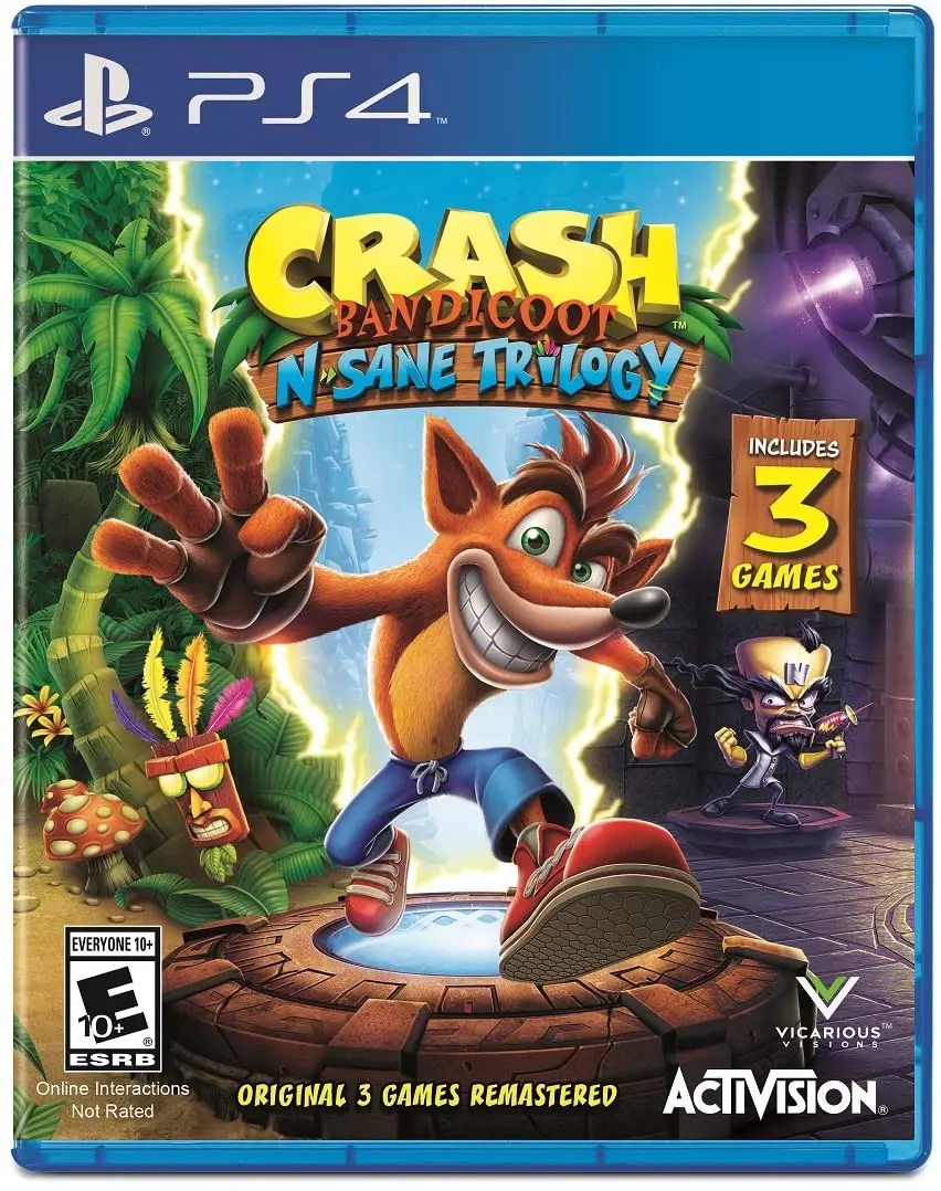 Crash Bandicoot NSane Trilogy Boxart