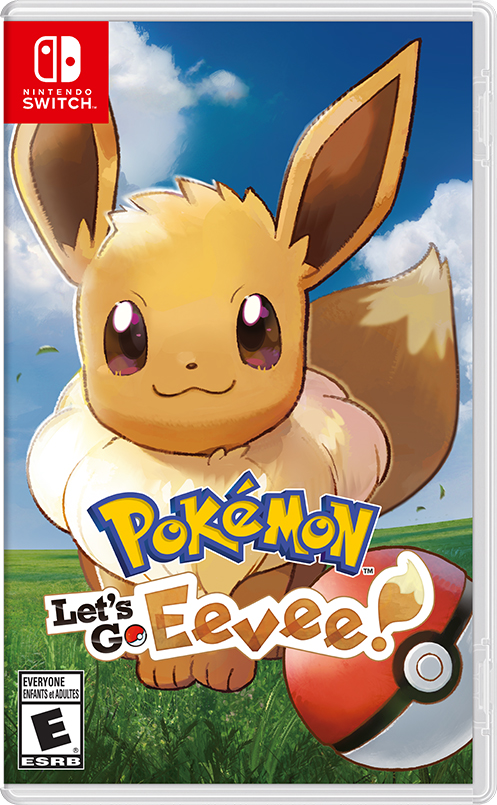 Pokemon Let's Go Eevee Boxart