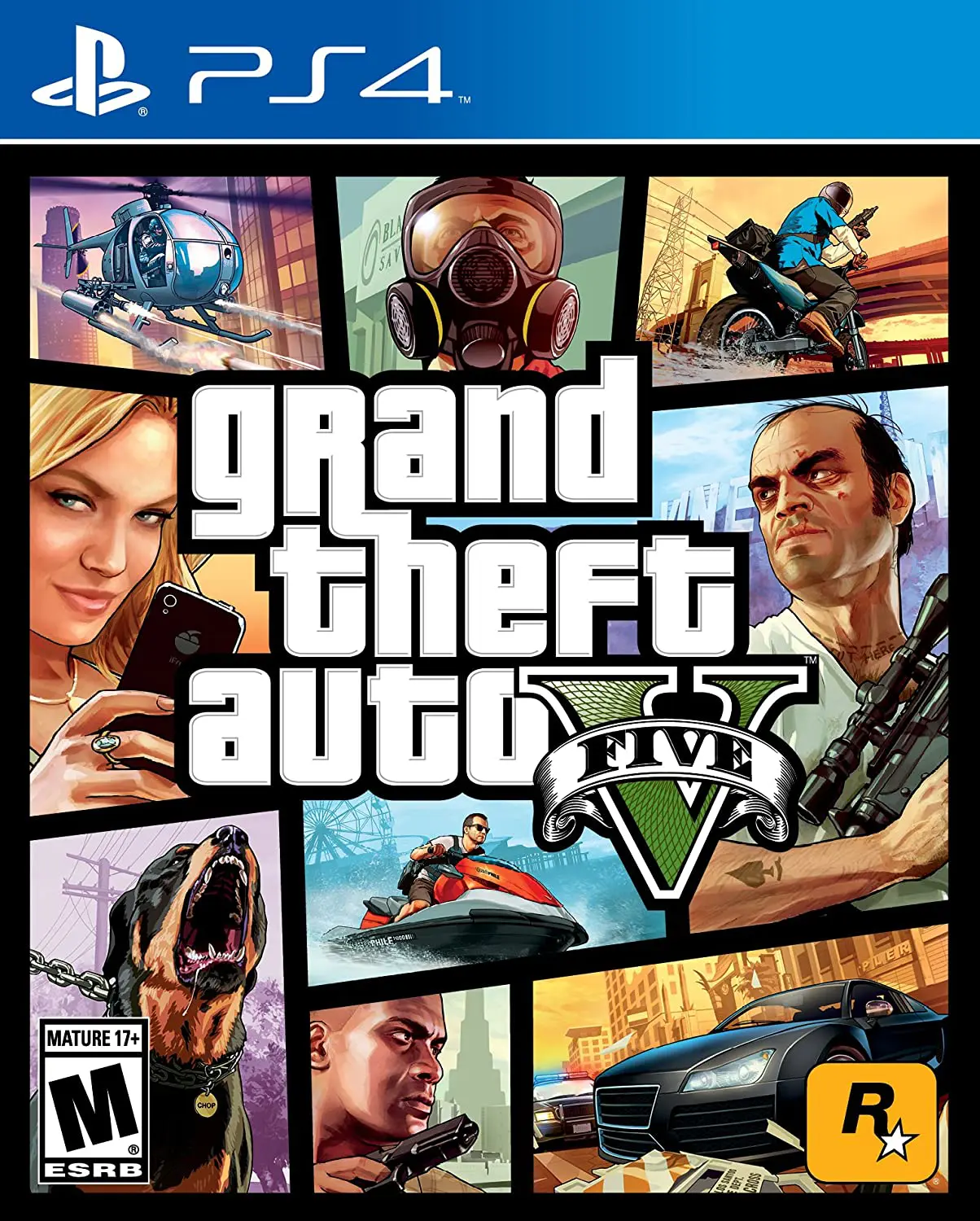 Test: GTA V ( Grand Theft Auto V ) 2 GTA V BoxArt PS4