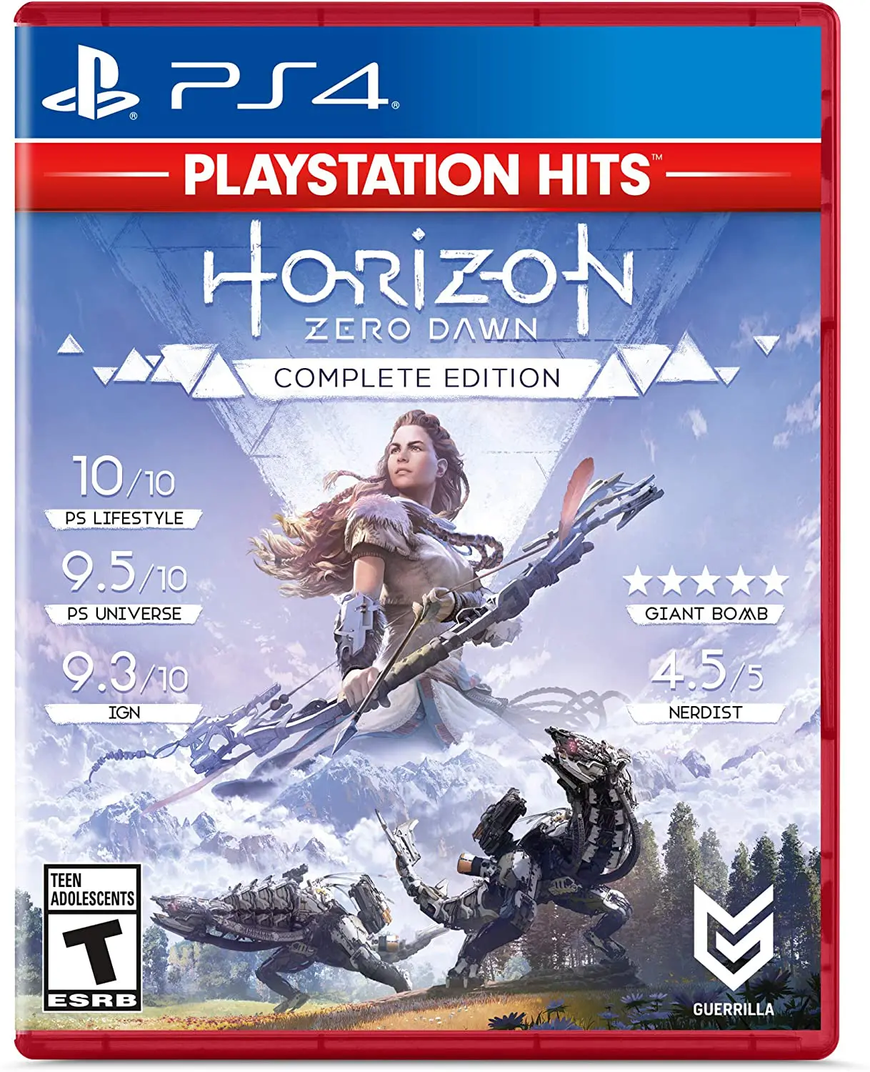 Horizon Zero Dawn Boxart Écran Partagé