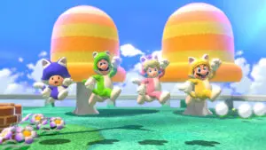 Super Mario 3D World Screenshot 3 Ecran Partage