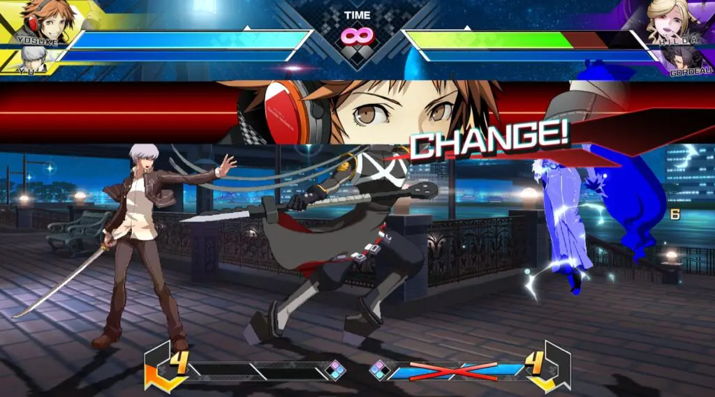 BlazBlue Cross Tag Battle Screenshot 2 Shared Screen