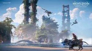 Horizon Zero Dawn 2 Ecran partagé