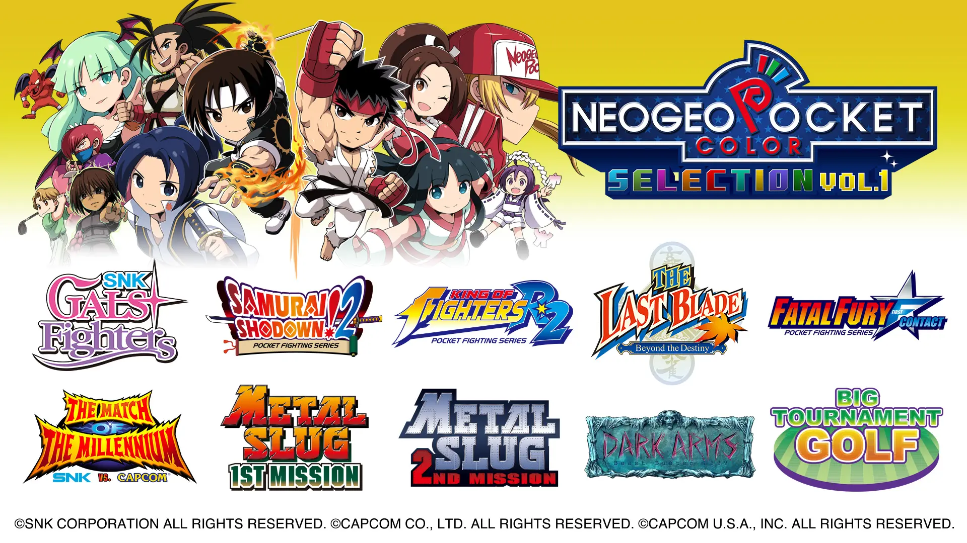 NGPC Selection Vol1 BoxArt Écran Partagé