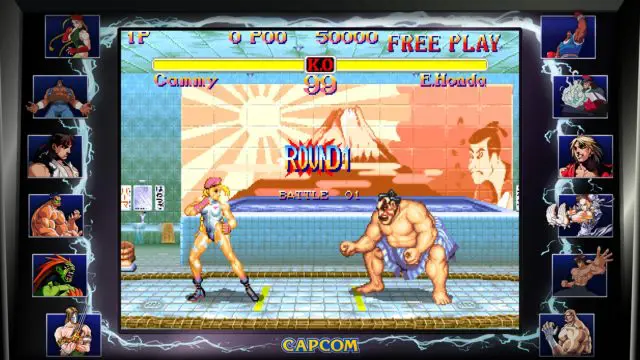 Street Fighter 30th Anniversary Collection Screenshot 3 Écran Partagé