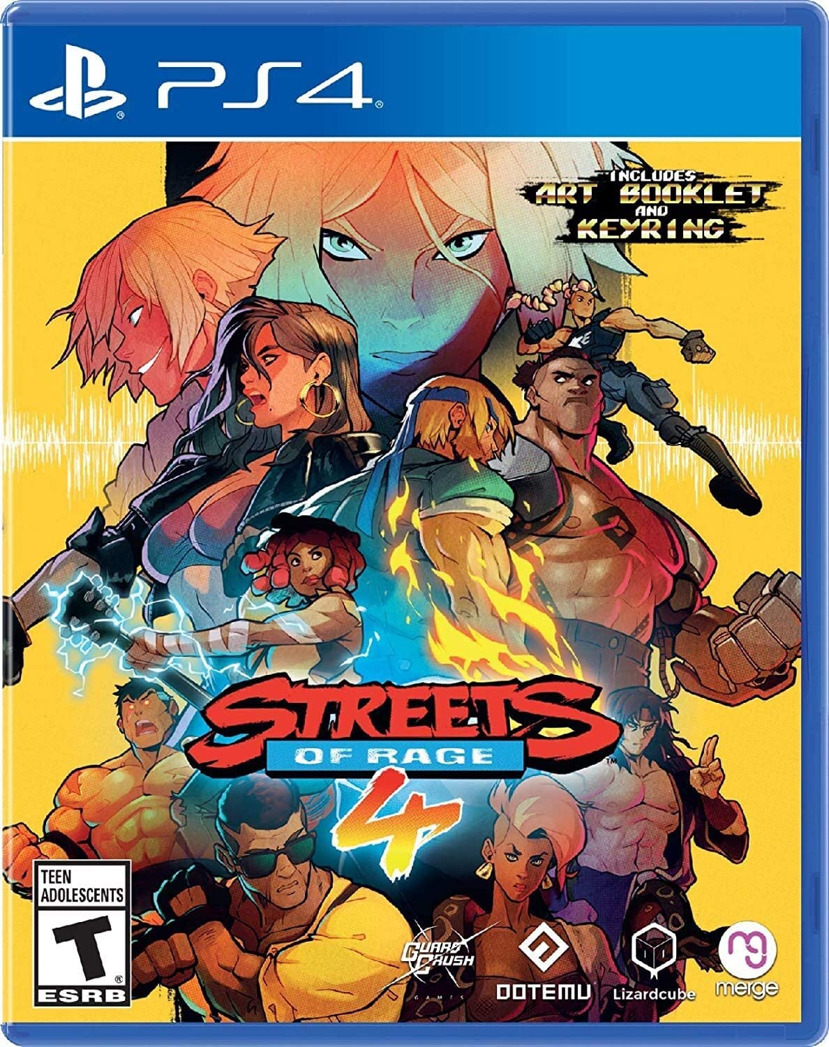 Streets of Rage 4 Boxart PS4 Shared Screen