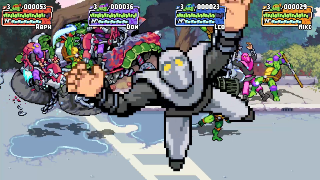 Review: Teenage Mutant Ninja Turtles: Shredder's Revenge explained to parents 4 TMNT Shredder Revenge Screenshot 2 Shared Screen