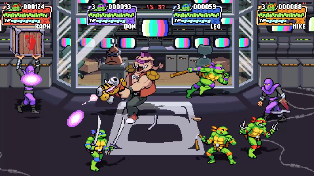 Review: Teenage Mutant Ninja Turtles: Shredder's Revenge explained to parents 5 TMNT Shredder Revenge Screenshot 3 Shared Screen