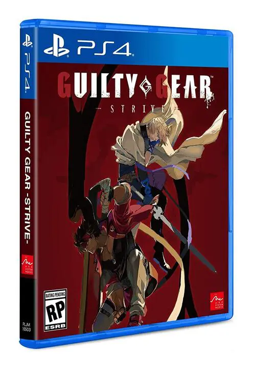 Guilty Gear Strive Boxart PS4 Écran Partagé