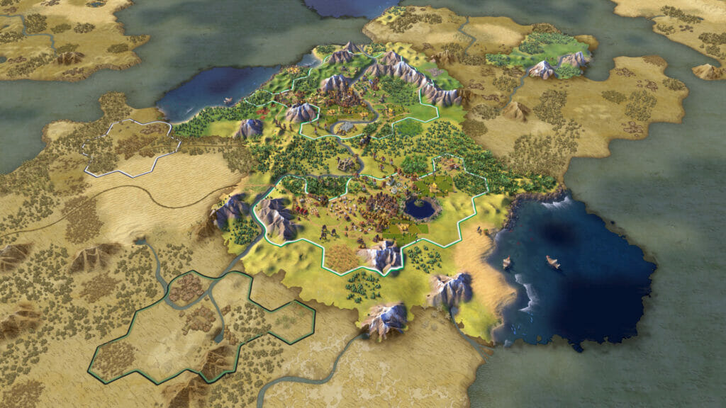 Civilization VI Screenshot 1 Split Screen