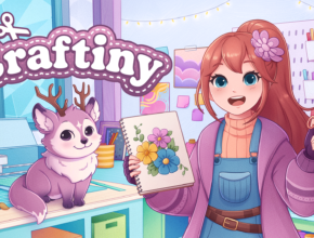 Craftiny Key Art 1920x1080 Logo