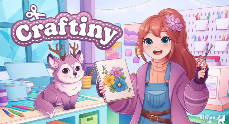 Craftiny Key Art 1920x1080 Logo