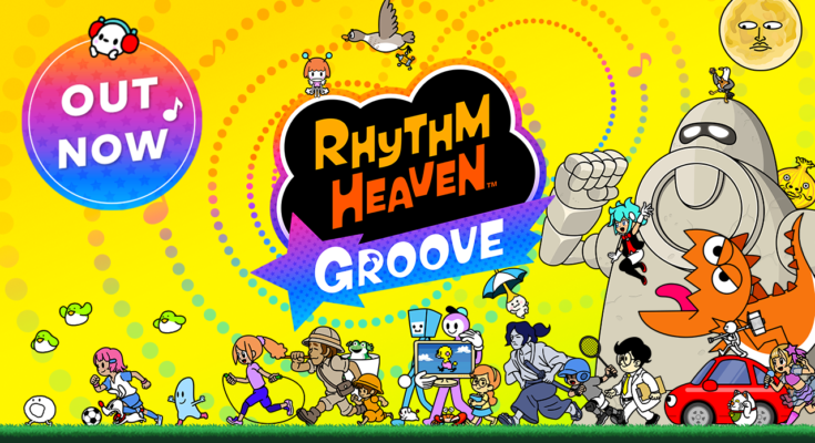 Rhythm Heaven Groove Cover écran partagé