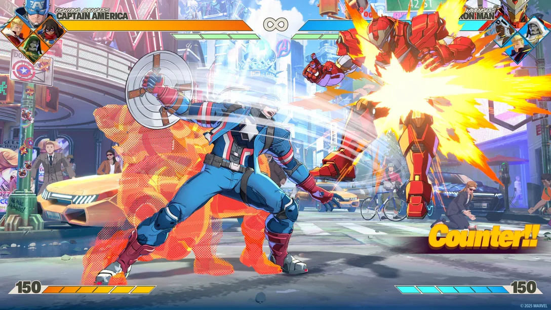 Marvel Tokon Image 1 écran partagé
