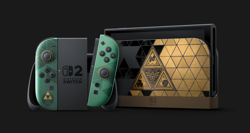 Nintendo Switch 2 – The Legend of Zelda – 40th Anniversary Edition Split Screen