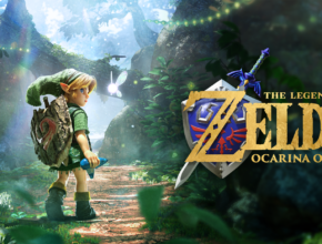 The Legend of Zelda Ocarina of Time Key Art Ecran Partage