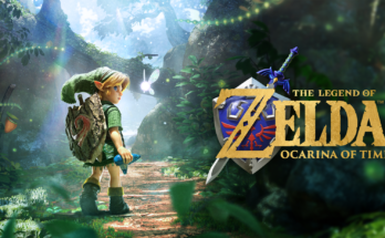 The Legend of Zelda Ocarina of Time Key Art Ecran Partage