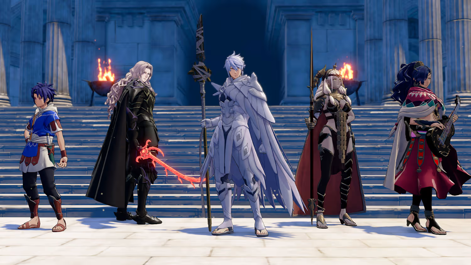 Fire Emblem Fortunes Weave image 1 écran partagé